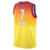 Maillot Basket Homme All-Star 2023 Team 2 Jaylen Brown 7 Nike Orange Swingman